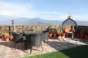 Общий вид на горы или вид на горы из отеля