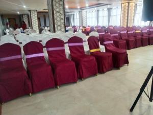 Гостиная зона в Hotel Ambrosia, Charikot, dolakha