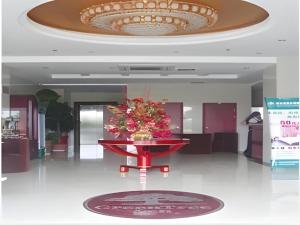 Vstupní hala nebo recepce v ubytování GreenTree Inn Lian Yun Gang Benniu Square Hotel