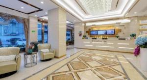 Posezení v ubytování GreenTree Inn Zhongshan West District Fuhua Road Branch