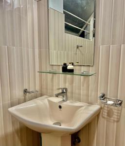 Ένα μπάνιο στο Pavlin Lodge