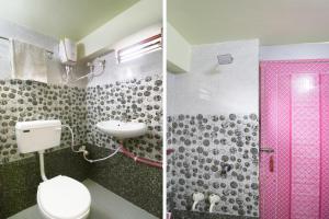 Ένα μπάνιο στο Hotel O Shyam Guest House