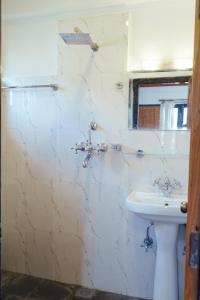 Koupelna v ubytování Eco Home Kathmandu