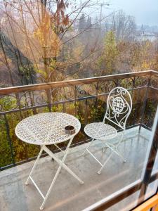 Μπαλκόνι ή βεράντα στο Vogelsang Apartments