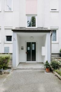 Η πρόσοψη ή η είσοδος του Ferienwohnung Dado