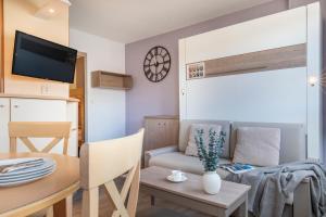 Χώρος καθιστικού στο Résidence Pierre & Vacances La Promenade des Bains