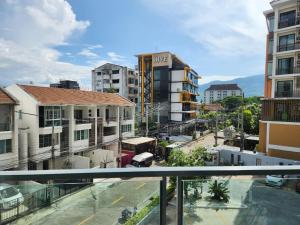 Το κτήριο όπου στεγάζεται  το διαμέρισμα