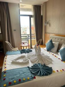 Ένα ή περισσότερα κρεβάτια σε δωμάτιο στο Z Addis Hotel