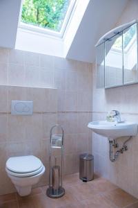 Koupelna v ubytování Kleinhaus Am Rande Des Waldes