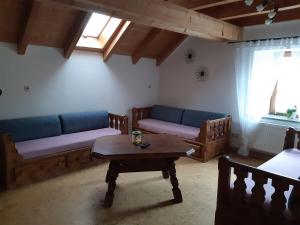 Posezení v ubytování Ferienhaus Jutta