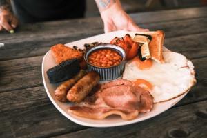 Jídlo v bed and breakfast nebo okolí