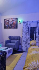 Χώρος καθιστικού στο Appart Séjour plus Bénin