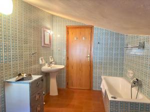 Koupelna v ubytování Casa Vacanze Montane