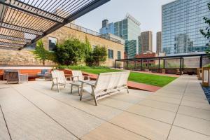 El edificio en el que está el departamento