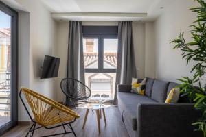 Χώρος καθιστικού στο Be Mate Málaga Playa