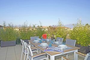 Nespecifikovaný výhled na hory nebo výhled na hory při pohledu z apartmánu