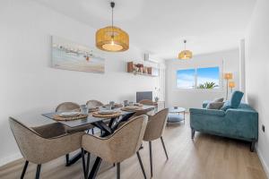 Χώρος καθιστικού στο Piso Maria