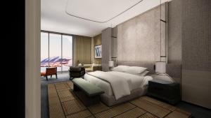 Postel nebo postele na pokoji v ubytování Conrad Altay Hemu + 47 fotografií