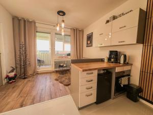 Kuchyň nebo kuchyňský kout v ubytování Apartment Hodo + 14 fotografií