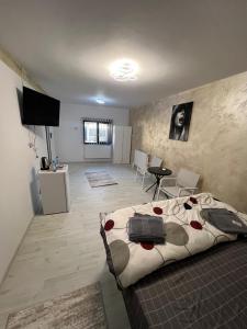 Et tv og/eller underholdning på Rinn Residence