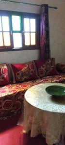 Posezení v ubytování Dar chez ali + 1 fotografie