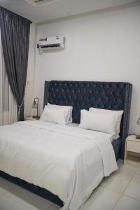 Postel nebo postele na pokoji v ubytování Oiza haven homes