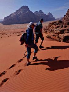 Hosté ubytování Wadi Rum Abu Khaled