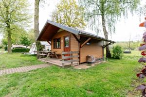 Κήπος έξω από το Campingpark de Linie