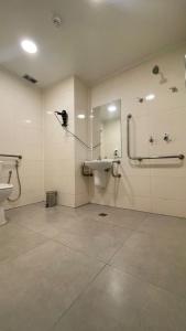 Koupelna v ubytování Hotel Aero Sleep Campinas