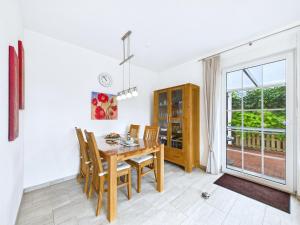 Balkón nebo terasa v ubytování Nordseescholle