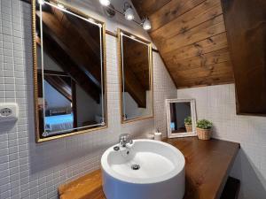 Vannituba majutusasutuses M1 eraclau - Era Candèla con garage y WiFi en Vielha +8 fotot