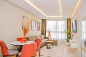 Χώρος καθιστικού στο Residence Eden Marrakech +21 φωτογραφίες