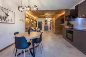 Kuchyň nebo kuchyňský kout v ubytování Suite e relax in centro