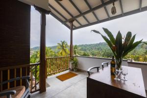 Nespecifikovaný výhled na hory nebo výhled na hory při pohledu z apartmánu