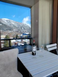 Nespecifikovaný výhled na hory nebo výhled na hory při pohledu z apartmánu