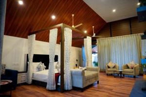 Χώρος καθιστικού στο The Grand Retreat - Chikmagalur