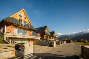 Vista general de una montaña o vista desde la casa vacacional