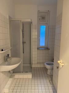 Vannituba majutusasutuses Goetheplätzchen