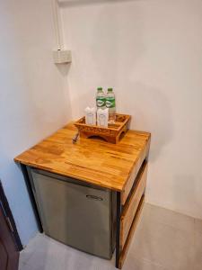 Kuchyň nebo kuchyňský kout v ubytování MT Friend Hostel Phuket Town