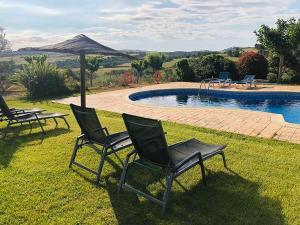 Πισίνα στο ή κοντά στο Casa Rural LES PLETES +6 φωτογραφίες