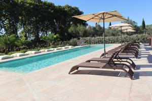 Πισίνα στο ή κοντά στο Gîtes au Mas de Cadoule