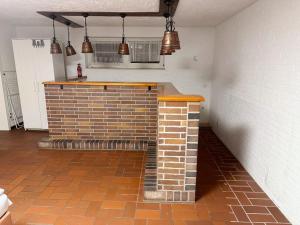 Kuchyň nebo kuchyňský kout v ubytování Monteurwohnung in Hürth bei Köln + 8 fotografií