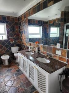 Koupelna v ubytování Zoute Zoene