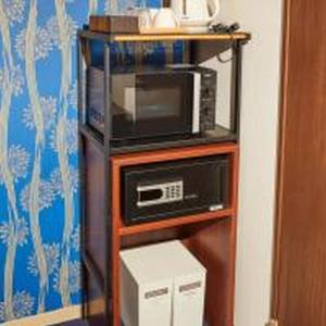 O bucătărie sau chicinetă la IYASHI KIYOMIZU GOJO -Double Room- Boutique Hotel 癒し 清水五条 ダブルルーム