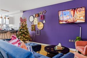 Posezení v ubytování Dusk House