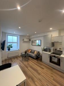 Køkken eller tekøkken på 1 Bed Apartment in Town Centre