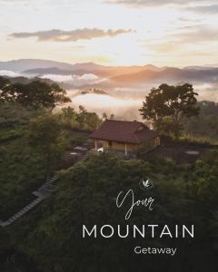 a picture of a house on a hill with a view at HAVEN by Jayabima jiva in Talatuoya