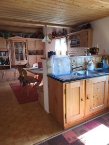 Η κουζίνα ή μικρή κουζίνα στο Alpe Monte Massella