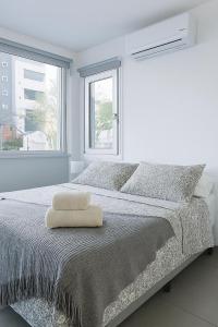 Postel nebo postele na pokoji v ubytování Alto Estomba