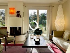 a living room with a couch and a table at GC - Basse Mer in Wissant